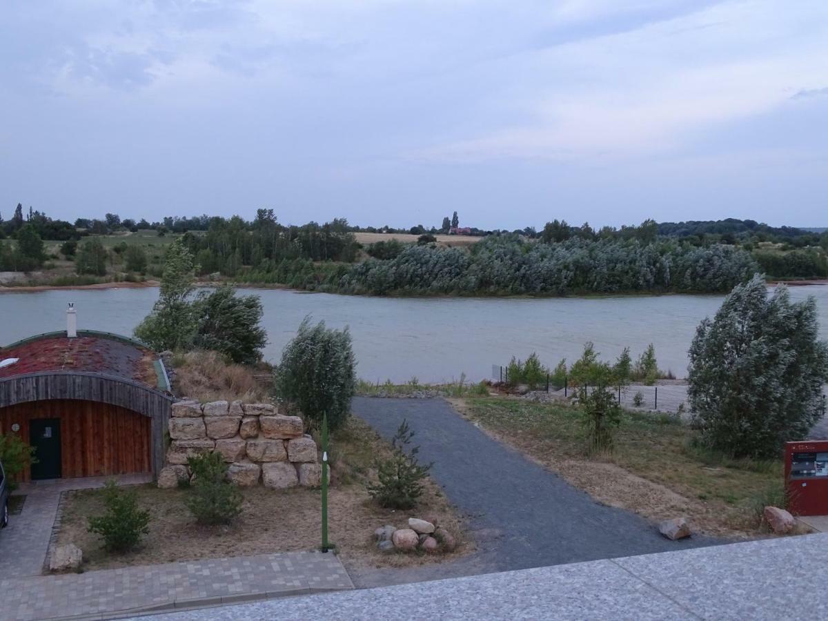 Feriendomizil Am Stoermthaler See, Lagovida, Leipziger Neuseenland, Grosspoesna, Privatstrand Ngoại thất bức ảnh
