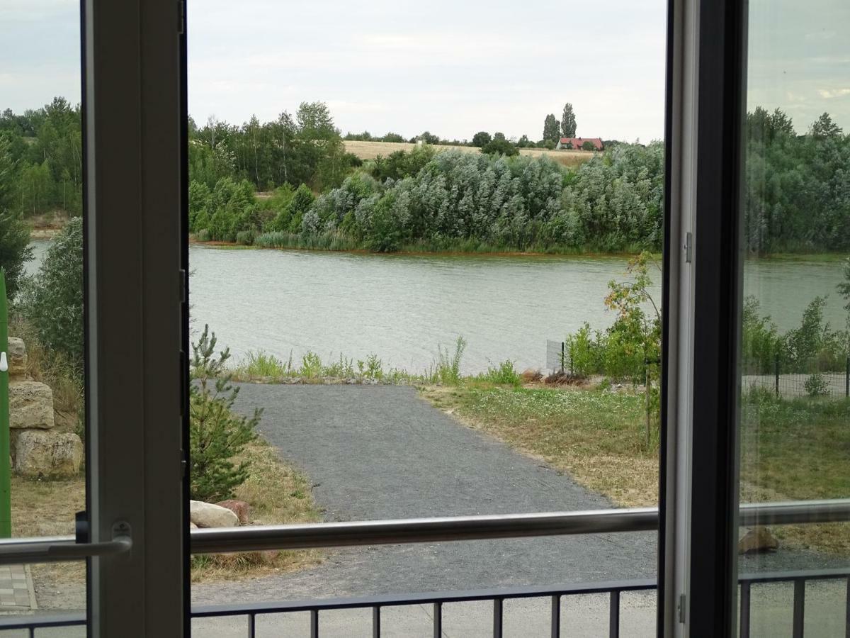 Feriendomizil Am Stoermthaler See, Lagovida, Leipziger Neuseenland, Grosspoesna, Privatstrand Ngoại thất bức ảnh